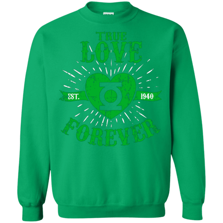 Sweatshirts Irish Green / Small True Love Forever Lantern Crewneck Sweatshirt
