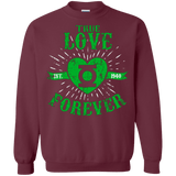 Sweatshirts Maroon / Small True Love Forever Lantern Crewneck Sweatshirt