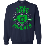 Sweatshirts Navy / Small True Love Forever Lantern Crewneck Sweatshirt