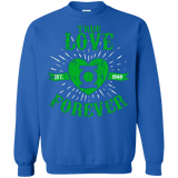 Sweatshirts Royal / Small True Love Forever Lantern Crewneck Sweatshirt