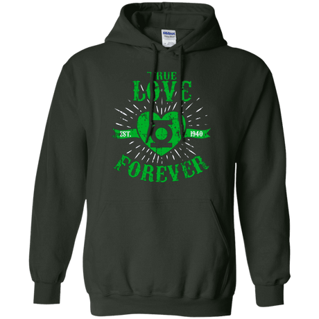 Sweatshirts Forest Green / Small True Love Forever Lantern Pullover Hoodie