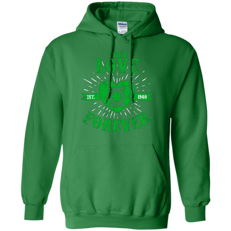 Sweatshirts Irish Green / Small True Love Forever Lantern Pullover Hoodie