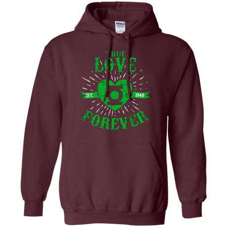 Sweatshirts Maroon / Small True Love Forever Lantern Pullover Hoodie