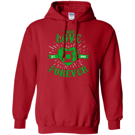 Sweatshirts Red / Small True Love Forever Lantern Pullover Hoodie
