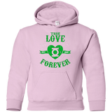 Sweatshirts Light Pink / YS True Love Forever Lantern Youth Hoodie