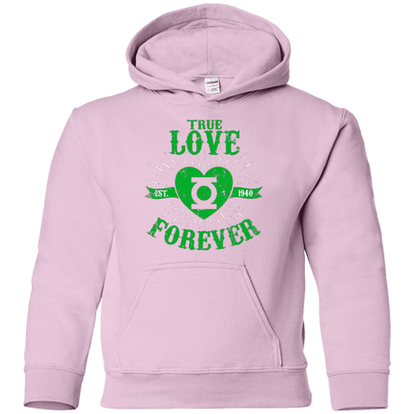 Sweatshirts Light Pink / YS True Love Forever Lantern Youth Hoodie