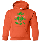 Sweatshirts Orange / YS True Love Forever Lantern Youth Hoodie