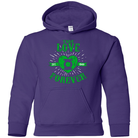 Sweatshirts Purple / YS True Love Forever Lantern Youth Hoodie