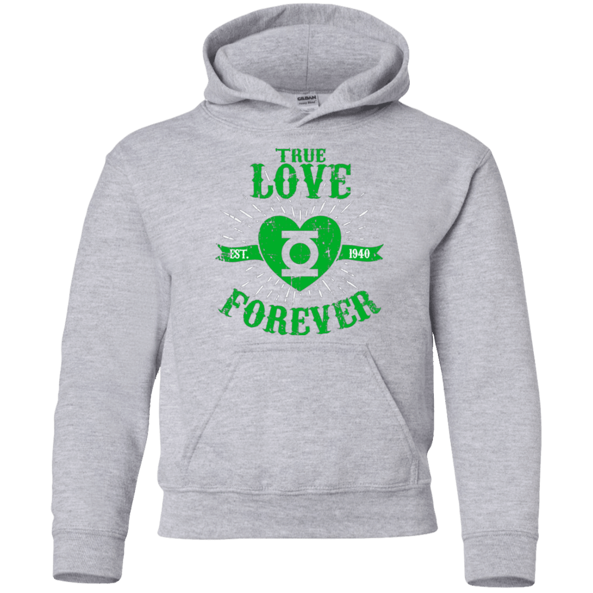 Sweatshirts Sport Grey / YS True Love Forever Lantern Youth Hoodie