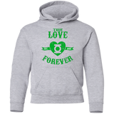 Sweatshirts Sport Grey / YS True Love Forever Lantern Youth Hoodie