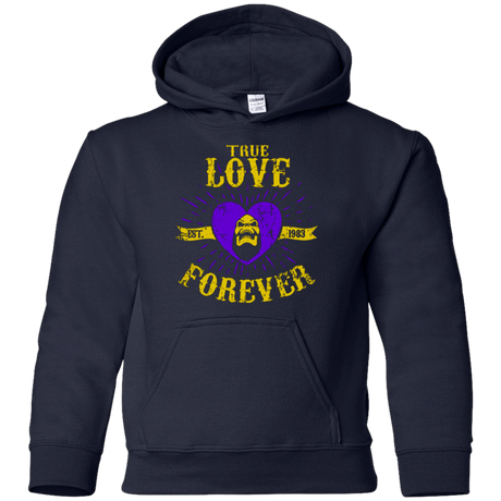 Sweatshirts Navy / YS True Love Forever Masters Youth Hoodie