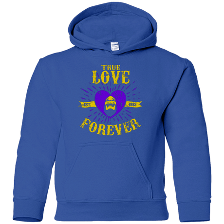 Sweatshirts Royal / YS True Love Forever Masters Youth Hoodie