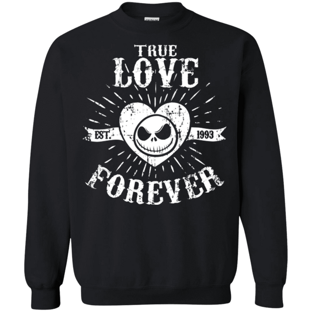 Sweatshirts Black / Small True Love Forever Nightmare Crewneck Sweatshirt