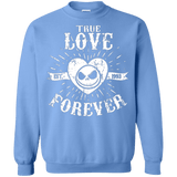 Sweatshirts Carolina Blue / Small True Love Forever Nightmare Crewneck Sweatshirt