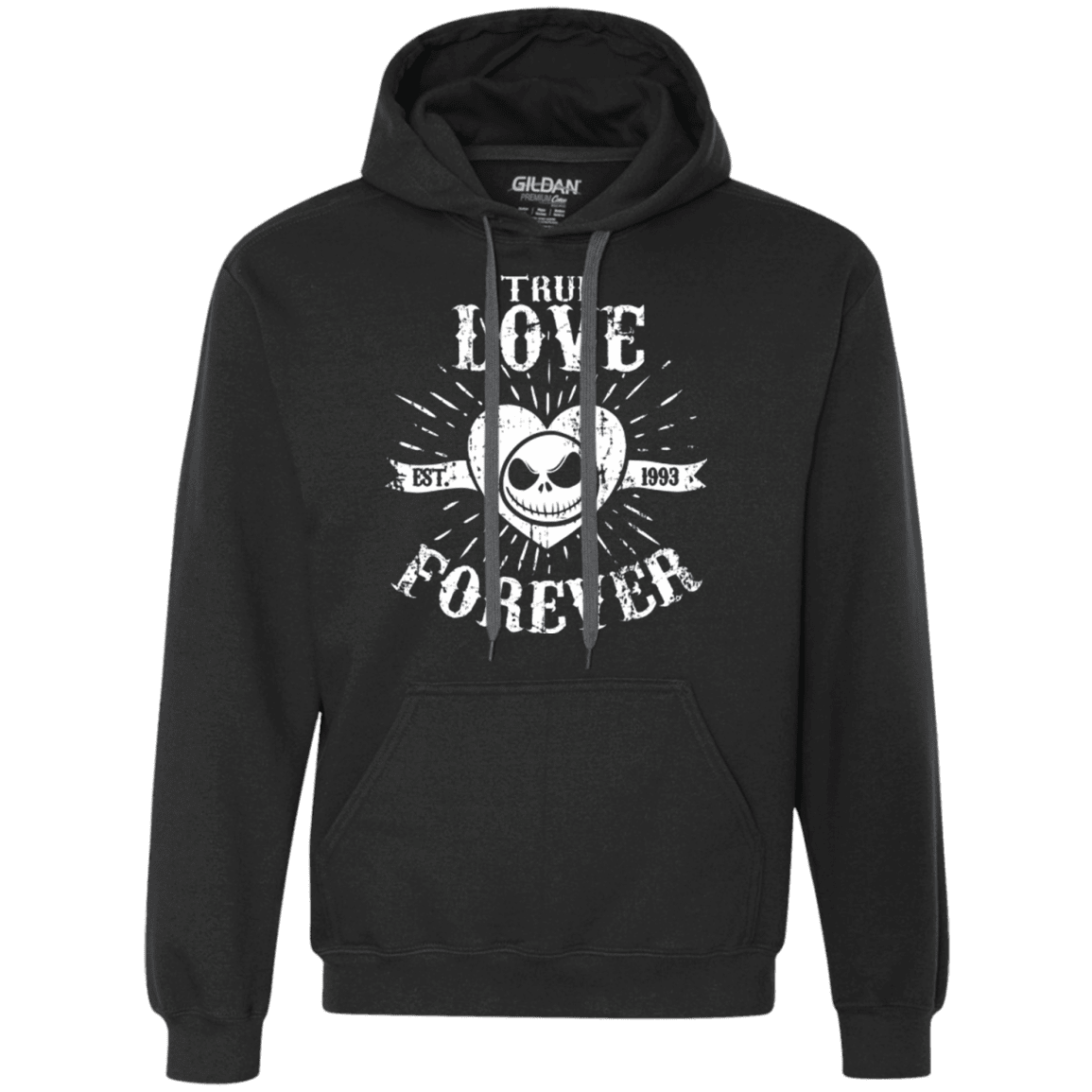 Sweatshirts Black / Small True Love Forever Nightmare Premium Fleece Hoodie