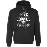 Sweatshirts Black / Small True Love Forever Nightmare Premium Fleece Hoodie