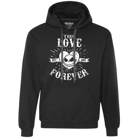 Sweatshirts Black / Small True Love Forever Nightmare Premium Fleece Hoodie