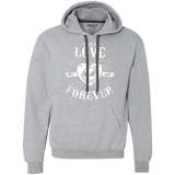 Sweatshirts Sport Grey / Small True Love Forever Nightmare Premium Fleece Hoodie