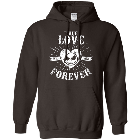 Sweatshirts Dark Chocolate / Small True Love Forever Nightmare Pullover Hoodie