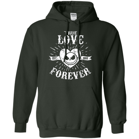 Sweatshirts Forest Green / Small True Love Forever Nightmare Pullover Hoodie