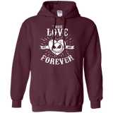 Sweatshirts Maroon / Small True Love Forever Nightmare Pullover Hoodie