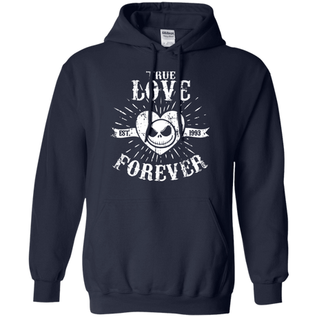 Sweatshirts Navy / Small True Love Forever Nightmare Pullover Hoodie