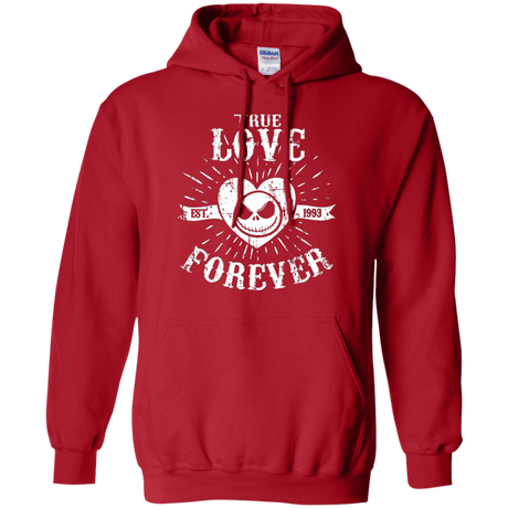 Sweatshirts Red / Small True Love Forever Nightmare Pullover Hoodie