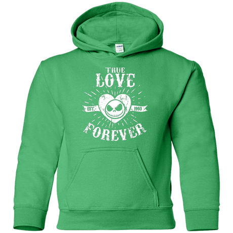 Sweatshirts Irish Green / YS True Love Forever Nightmare Youth Hoodie