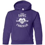 Sweatshirts Purple / YS True Love Forever Nightmare Youth Hoodie
