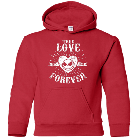 Sweatshirts Red / YS True Love Forever Nightmare Youth Hoodie