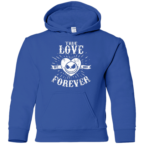 Sweatshirts Royal / YS True Love Forever Nightmare Youth Hoodie