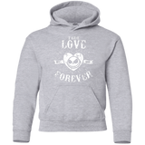Sweatshirts Sport Grey / YS True Love Forever Nightmare Youth Hoodie