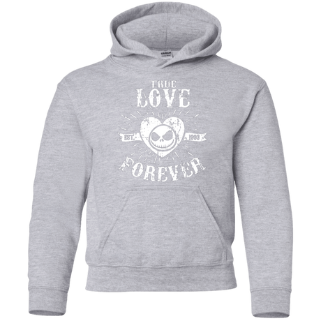 Sweatshirts Sport Grey / YS True Love Forever Nightmare Youth Hoodie