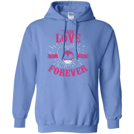Sweatshirts Carolina Blue / Small True Love Forever Pink Pullover Hoodie