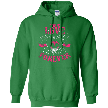 Sweatshirts Irish Green / Small True Love Forever Pink Pullover Hoodie