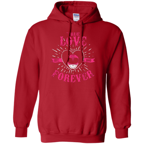 Sweatshirts Red / Small True Love Forever Pink Pullover Hoodie