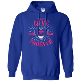 Sweatshirts Royal / Small True Love Forever Pink Pullover Hoodie