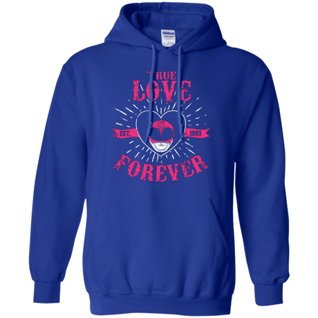 Sweatshirts Royal / Small True Love Forever Pink Pullover Hoodie