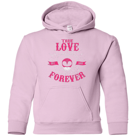 Sweatshirts Light Pink / YS True Love Forever Pink Youth Hoodie
