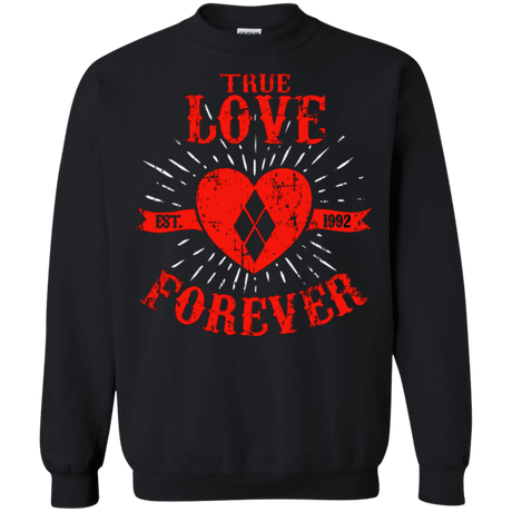 Sweatshirts Black / Small True Love Forever Quinn Crewneck Sweatshirt