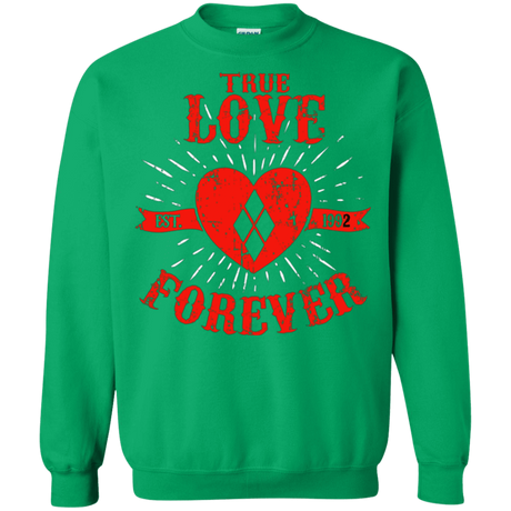 Sweatshirts Irish Green / Small True Love Forever Quinn Crewneck Sweatshirt