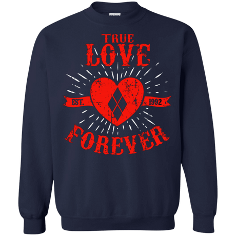 Sweatshirts Navy / Small True Love Forever Quinn Crewneck Sweatshirt