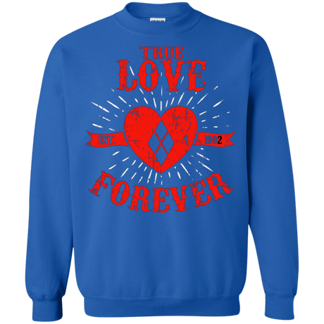 Sweatshirts Royal / Small True Love Forever Quinn Crewneck Sweatshirt