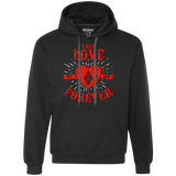 Sweatshirts Black / Small True Love Forever Quinn Premium Fleece Hoodie