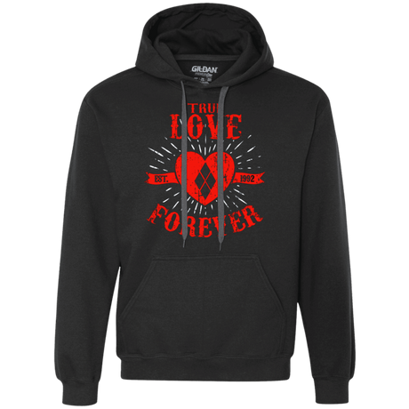 Sweatshirts Black / Small True Love Forever Quinn Premium Fleece Hoodie