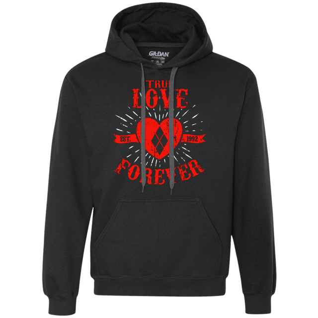 Sweatshirts Black / Small True Love Forever Quinn Premium Fleece Hoodie
