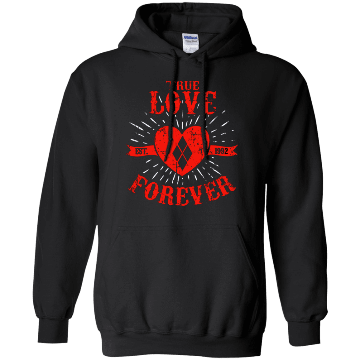 Sweatshirts Black / Small True Love Forever Quinn Pullover Hoodie