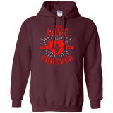 Sweatshirts Maroon / Small True Love Forever Quinn Pullover Hoodie