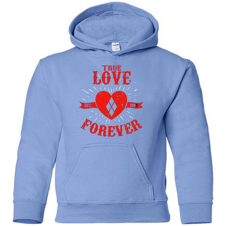 Sweatshirts Carolina Blue / YS True Love Forever Quinn Youth Hoodie