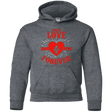 Sweatshirts Dark Heather / YS True Love Forever Quinn Youth Hoodie